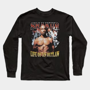 2Pac Life Of An Outlaw Long Sleeve T-Shirt